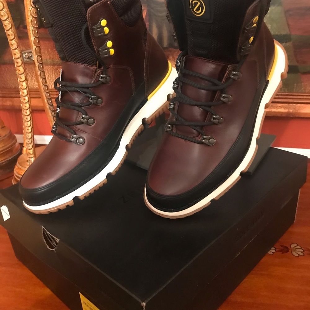 Cole Haan Men’s Cole Haan 4.Zerogrand Hiker WP 10 Brown